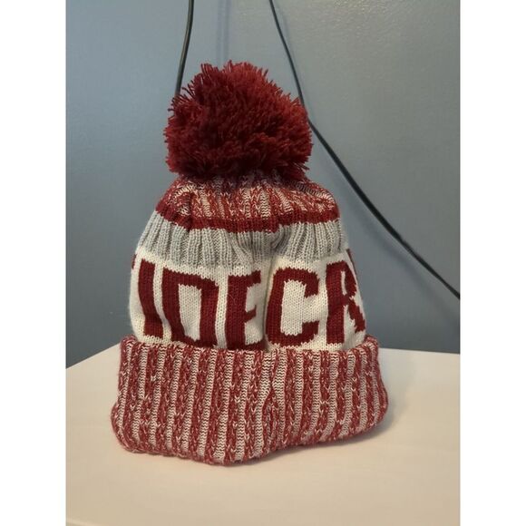 Alabama Crimson Tide Top of the World Ensuing Cuffed Knit Beanie - Picture 2 of 2